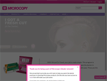 Tablet Screenshot of microcopydealer.com